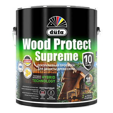 WOOD PROTECT Supreme, орех 2,5л "Dufa" Пропитка